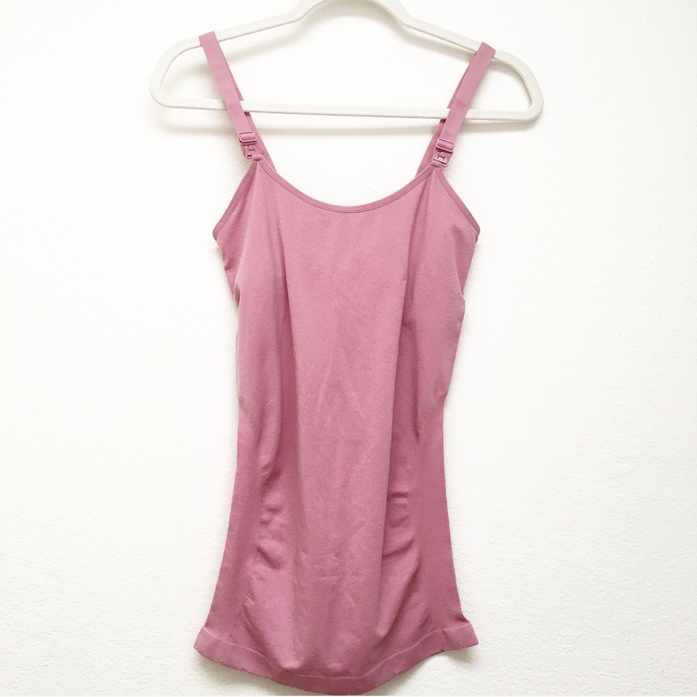 Kathy Maternity Camisole Top Blush Color One Size